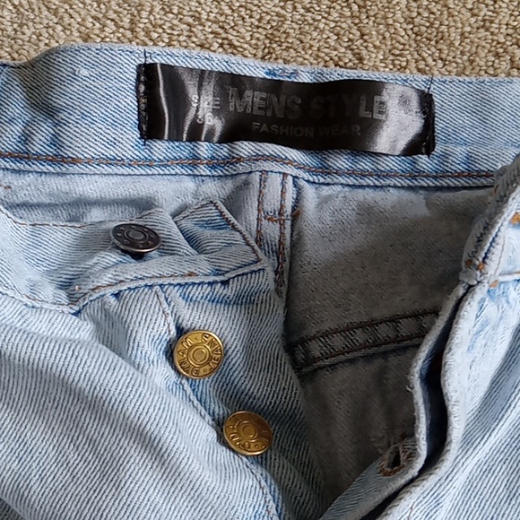 Mens Style Denim Jeans - Picture 2 of 5